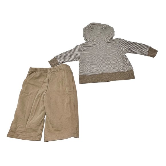 Baby Boy's‎ - 2 Pair of Sweatpants, 1 Sweatshirt, & 1 Body Suit - Size 3 Month - Picture 3 of 7